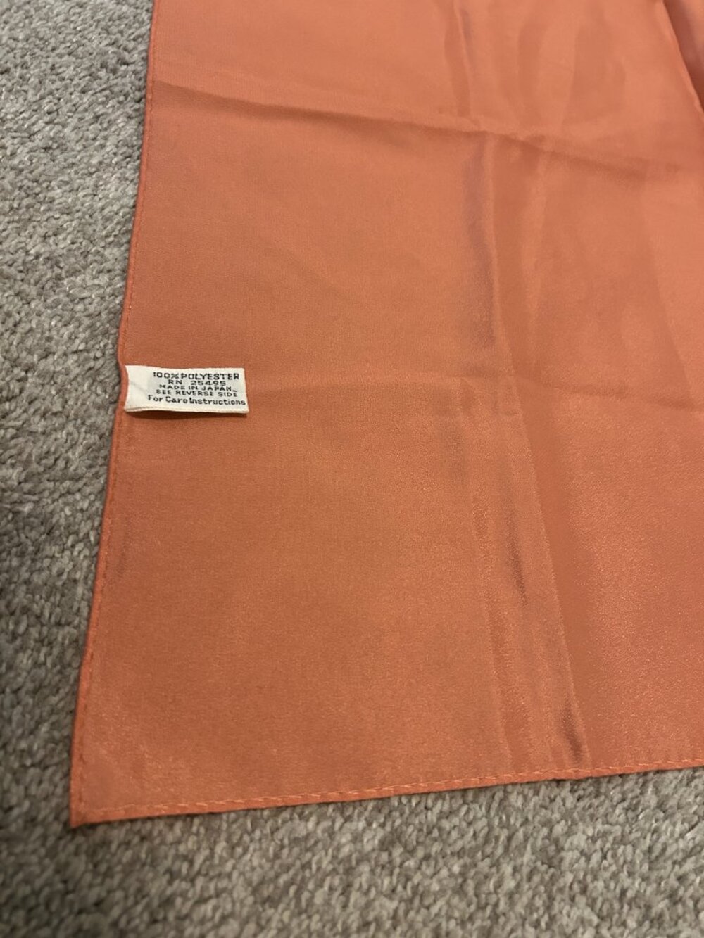 Square polyester scarf - Picture 2 of 4